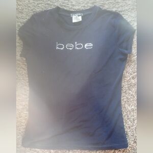 Black BeBe shirt